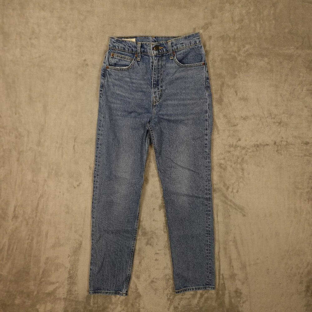 Levi’s 70’s High Slim Straight Jeans Women’s W25 L29 Blue High Rise‎ Zip Fly